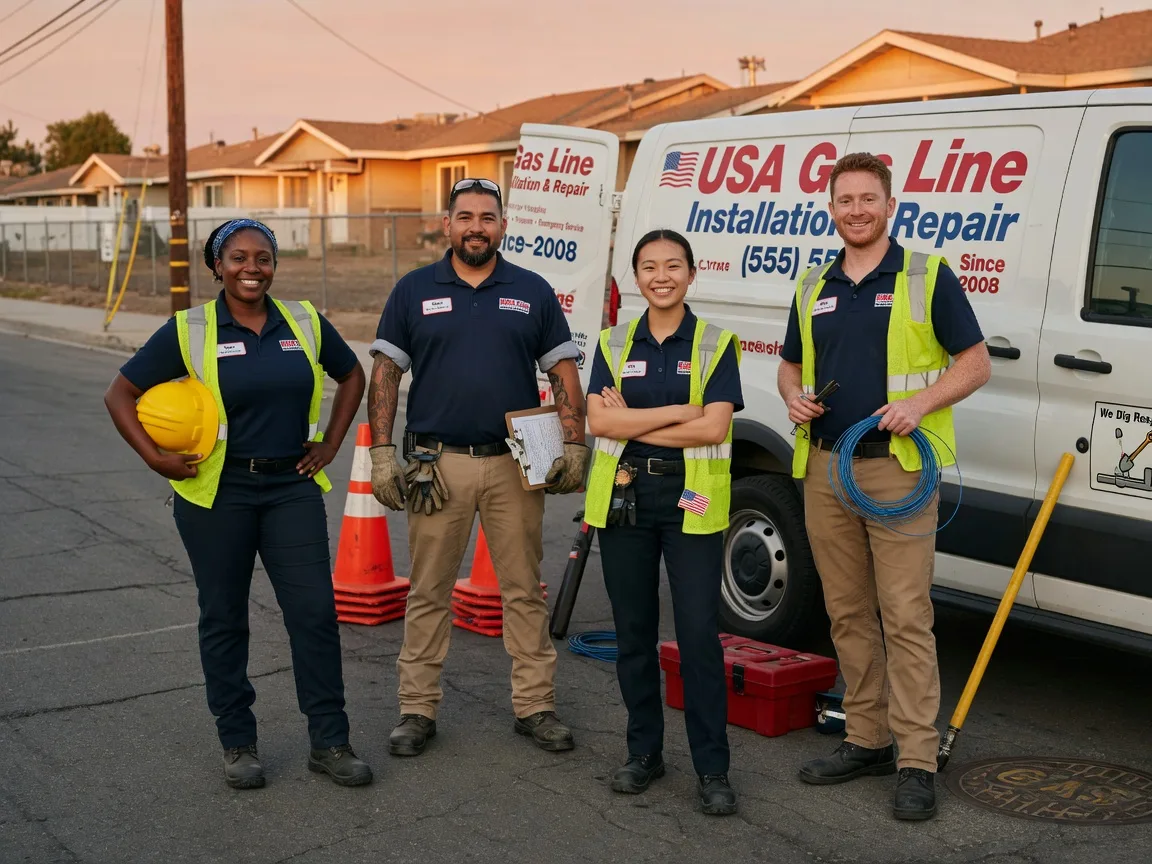 Gas Line Installation company in Denmark, TN